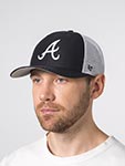 Бейсболка 47 BRAND арт. B-TRUKR01CTP-NY Atlanta Braves MLB (темно-синий)